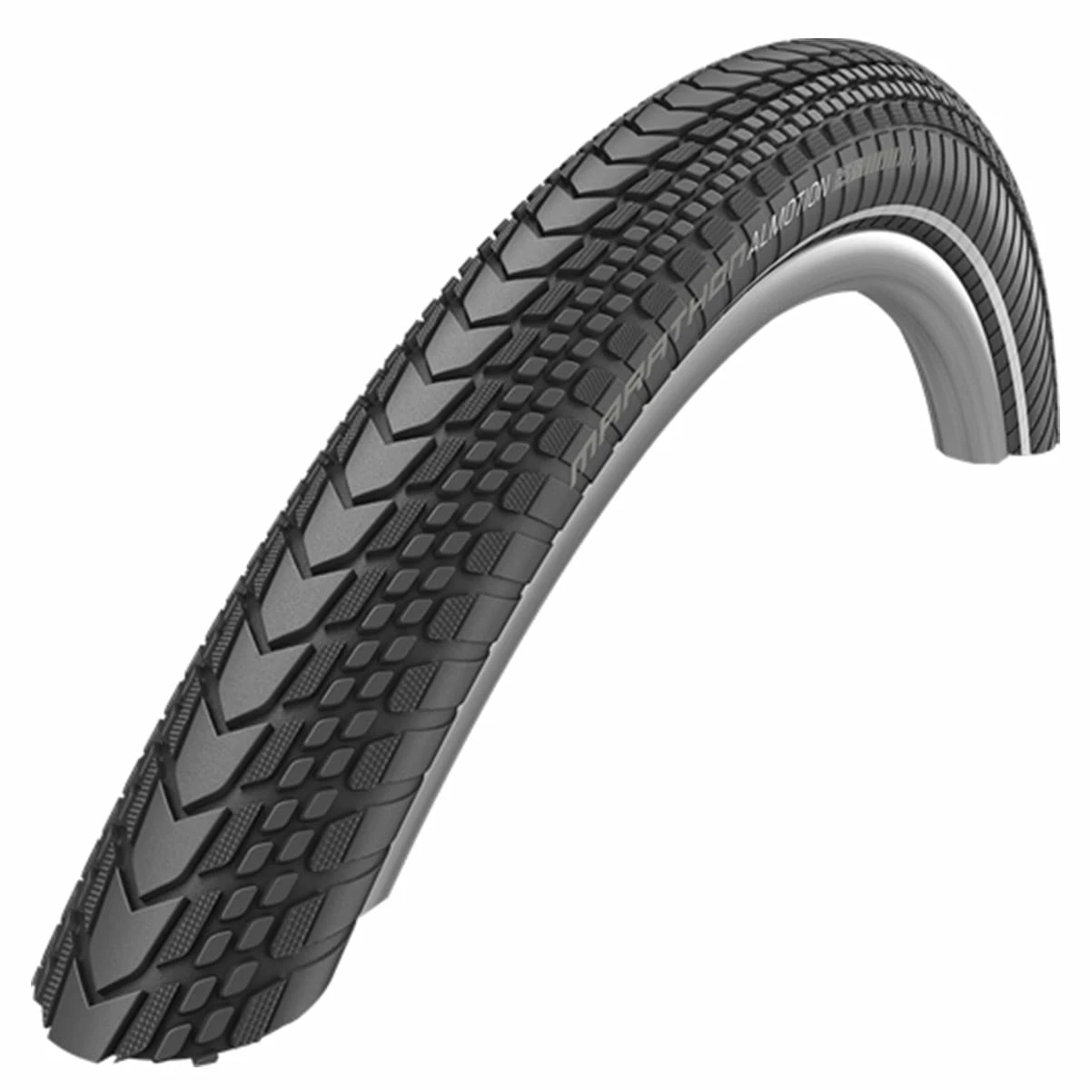 Schwalbe Marathon Almotion 28x2.00 Inch - Noir/Reflex 2 Schwalbe Marathon Almotion 28x2.00 Inch - Noir/Reflex – Image 2