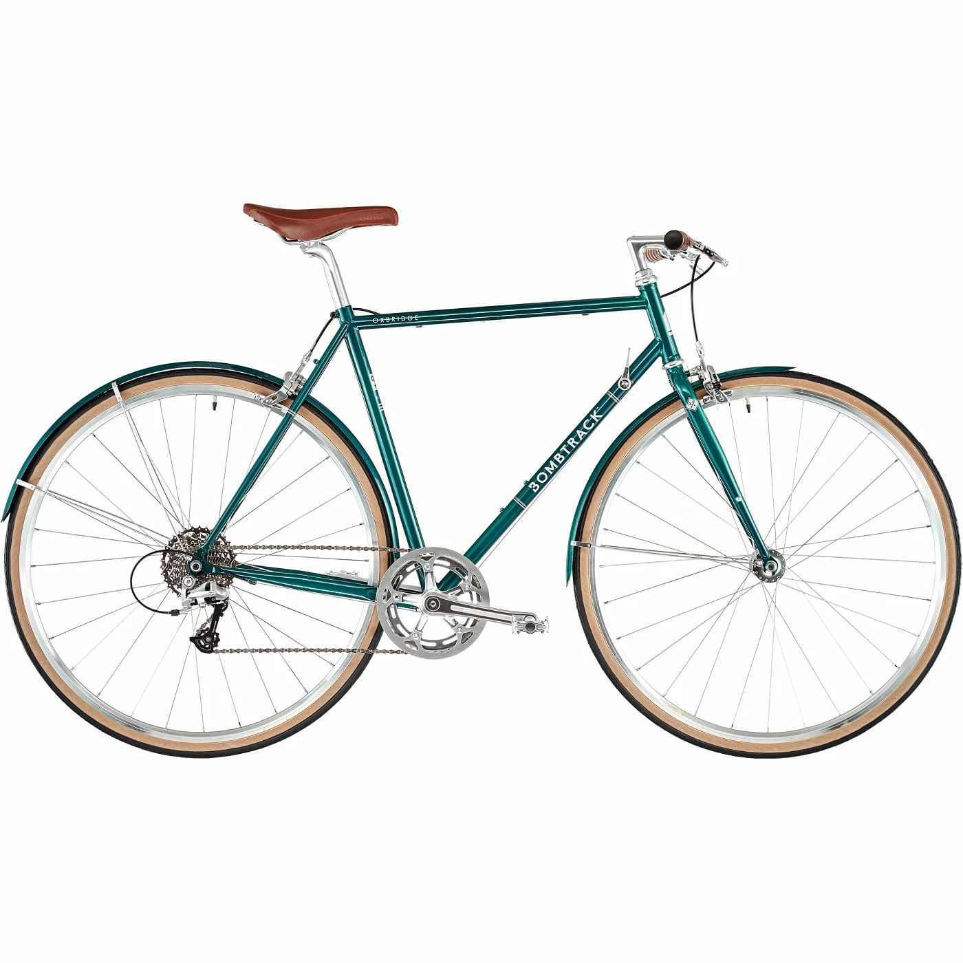 Bombtrack Oxbridge Geared - Vert Métallique 1 Bombtrack Oxbridge Geared - Vert Métallique