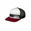 100% Quest Youth Trucker Cap - Rouge/Blanc/Noir