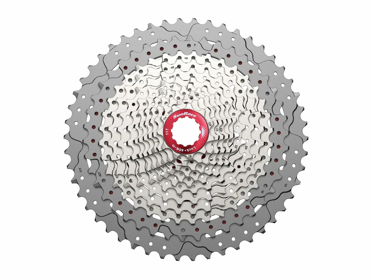 SUNRACE Cassette CSMZ90 12 Vitesses 11-50 - Silver 1 SUNRACE Cassette CSMZ90 12 Vitesses 11-50 - Silver