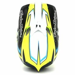 TLD - Troy Lee Designs Casque Composite D3 - Cadence Noir/Jaune -Vélos Soldes d3g5