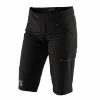 100% Short Pour Femmes Ridecamp - Noir