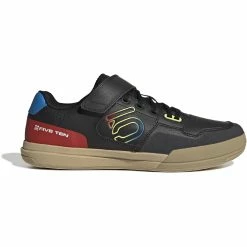 Five Ten Chaussures De Vélo Hellcat - Core Black/Core Black/Red