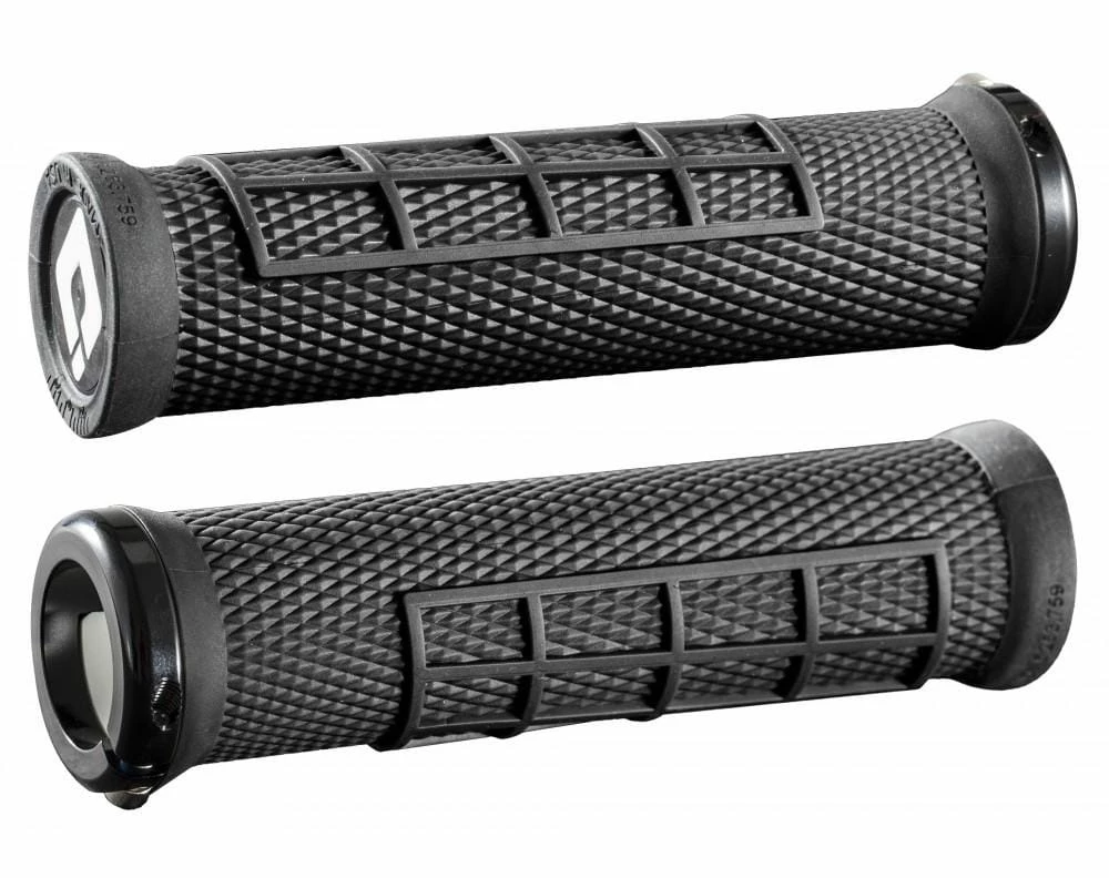 ODI Grips Poignées Elite Flow Lock On - Noir 1 ODI Grips Poignées Elite Flow Lock On - Noir