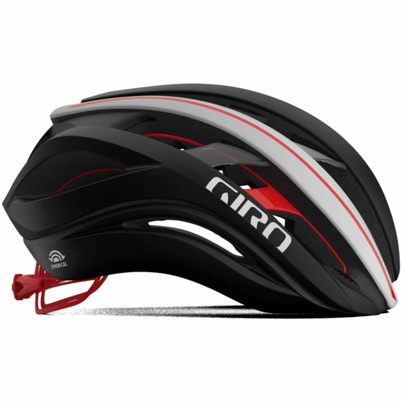 Giro Casque De Vélo AETHER SPHERICAL MIPS - Matte Black/white/red 3 Giro Casque De Vélo AETHER SPHERICAL MIPS - Matte Black/white/red – Image 3