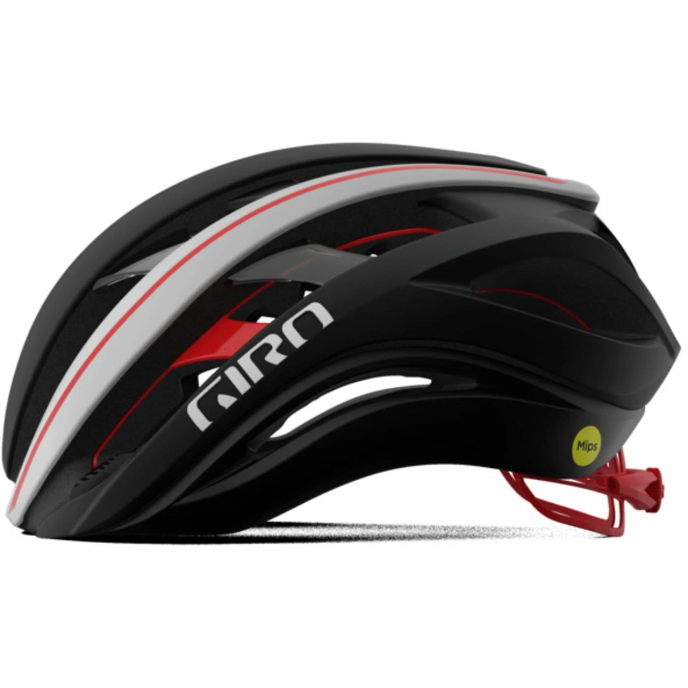 Giro Casque De Vélo AETHER SPHERICAL MIPS - Matte Black/white/red 2 Giro Casque De Vélo AETHER SPHERICAL MIPS - Matte Black/white/red – Image 2