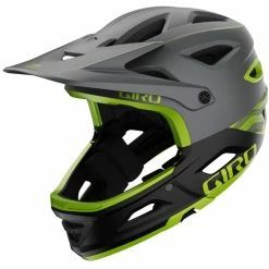 Giro Casque De Vélo Switchblade MIPS - Matte Met Black/ano Lime