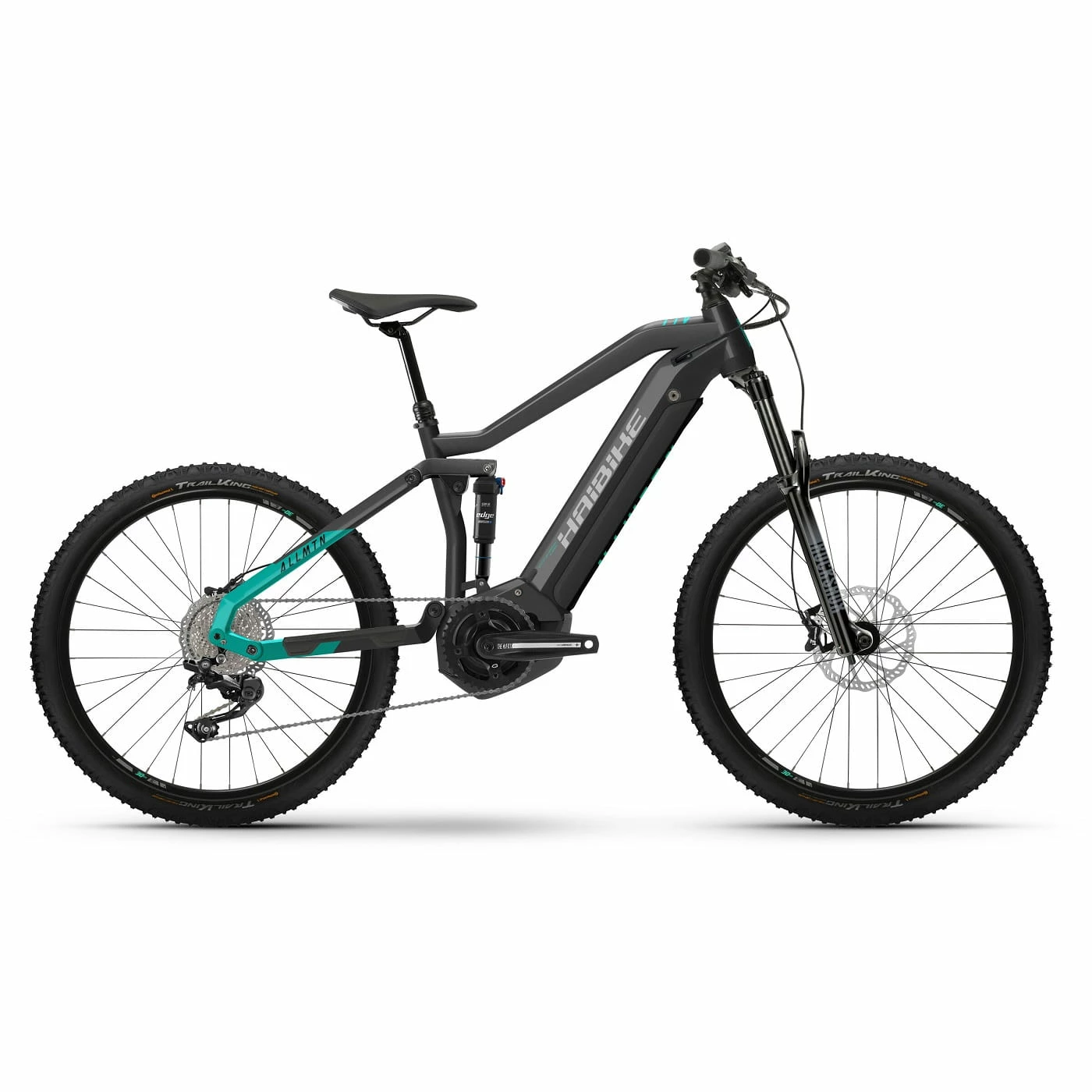 Haibike AllMtn 1 VTT Tout Terrain - Anthracite / Turqoise 1 Haibike AllMtn 1 VTT Tout Terrain - Anthracite / Turqoise