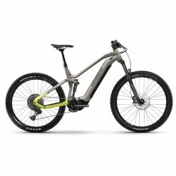 Haibike AllMtn 2 MTB Fully - Gris Brillant Lemon Black