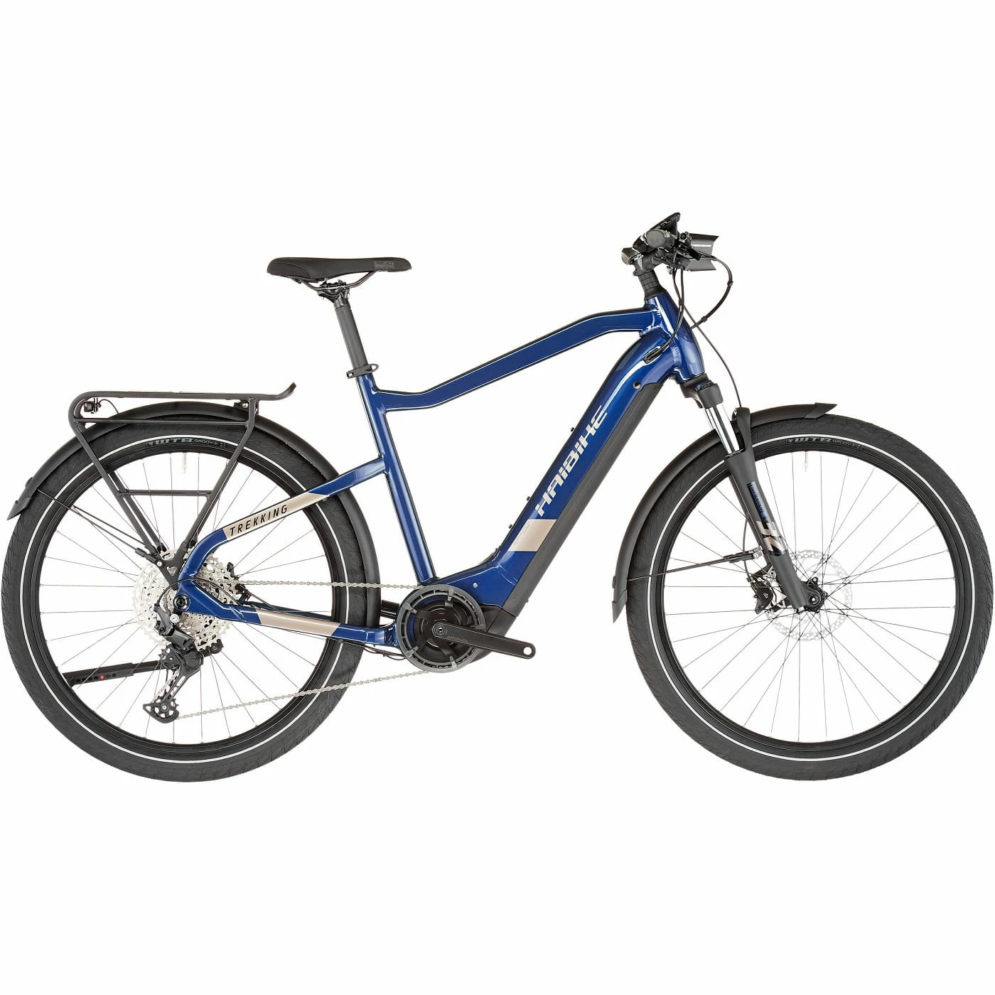 Haibike Trekking 7 Hommes - Bleu / Sable 1 Haibike Trekking 7 Hommes - Bleu / Sable
