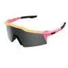 100% Speedcraft SL - Lentilles Smoke / Matte Washed Out Neon Pink