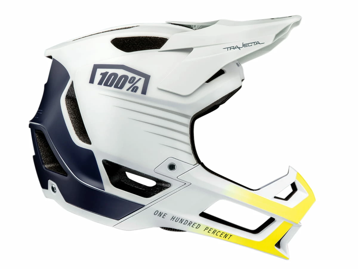 100% Casque Trajecta - Bleu/Blanc 1 100% Casque Trajecta - Bleu/Blanc
