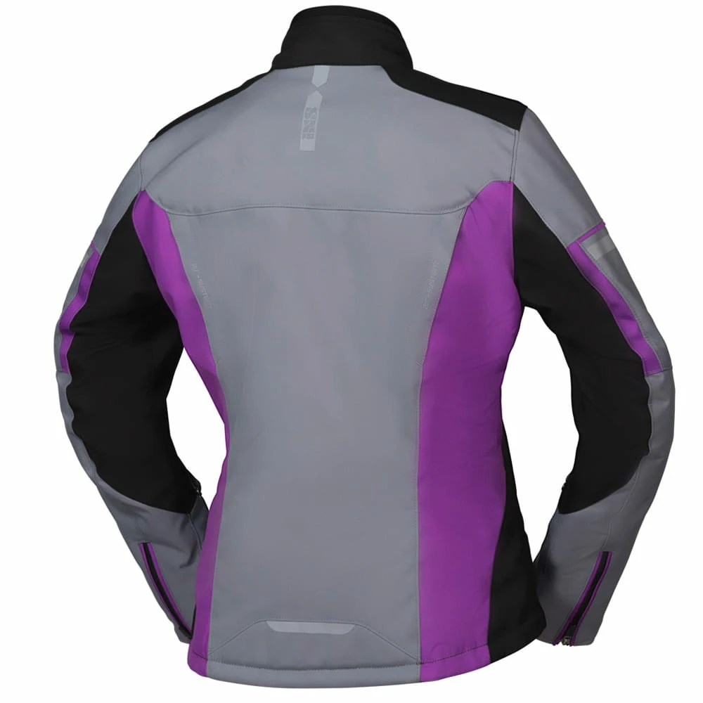 IXS Veste Femme Tour Finja-ST 2.0 Noir-gris-rose 2 IXS Veste Femme Tour Finja-ST 2.0 Noir-gris-rose – Image 2