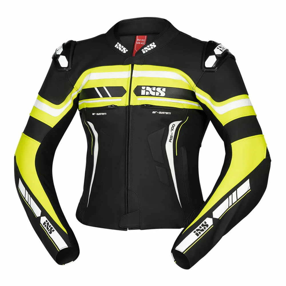 IXS Combinaison Sport LD RS-700 1.0 2pcs Noir-fluo Jaune-blanc 2 IXS Combinaison Sport LD RS-700 1.0 2pcs Noir-fluo Jaune-blanc – Image 2