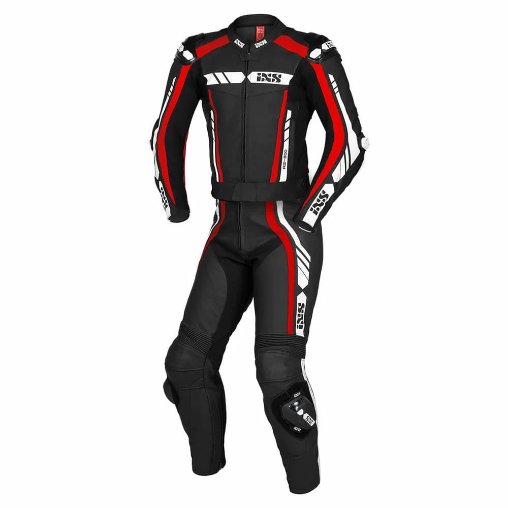 IXS Combinaison Sport LD RS-800 1.0 2pcs Noir-rouge-blanc 1 IXS Combinaison Sport LD RS-800 1.0 2pcs Noir-rouge-blanc