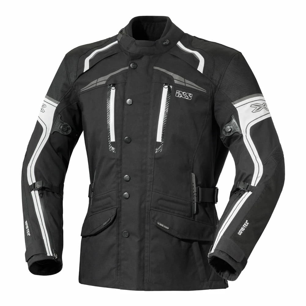 IXS Veste De Moto Montgomery - Noir Et Blanc 1 IXS Veste De Moto Montgomery - Noir Et Blanc