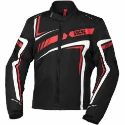 IXS Veste Textile RS-400-ST 2.0 Black Red White