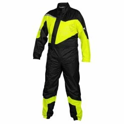 Combinaison De Pluie IXS 1.0 Noir-fluo Jaune