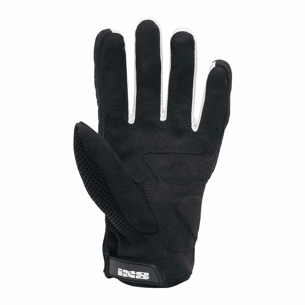 IXS Gants De Moto Samur Evo - Noir Et Blanc 2 IXS Gants De Moto Samur Evo - Noir Et Blanc – Image 2
