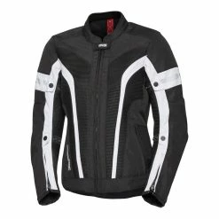 IXS Veste Femme Sport Larissa Air-2.0 Black White