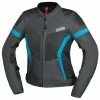 IXS Sport Veste Femme Trigonis-Air Gris Foncé-gris-turquoise