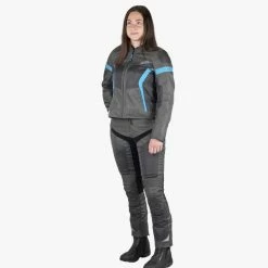 IXS Sport Veste Femme Trigonis-Air Gris Foncé-gris-turquoise 14 IXS Sport Veste Femme Trigonis-Air Gris Foncé-gris-turquoise -Vélos Soldes iXSSportDamenJackeTrigonis Airdunkelgrau grau t rkis 3