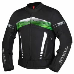 IXS Veste De Sport RS-400-ST 3.0 Noir-blanc-vert Fluo