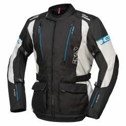 IXS Veste Tour Lorin-ST - Noir-gris Clair-bleu