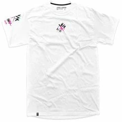 LOOSE RIDERS Tech Hommes Jersey Manches Courtes - The Cult Rainbow Zebra-S