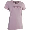 ION Bike Tee Logo SS DR Women - Dark Lavender