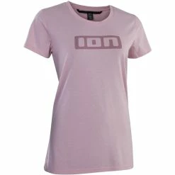 ION Bike Tee Logo SS DR Women - Dark Lavender