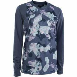 ION Bike Tee Scrub LS Women - Indigo Dawn