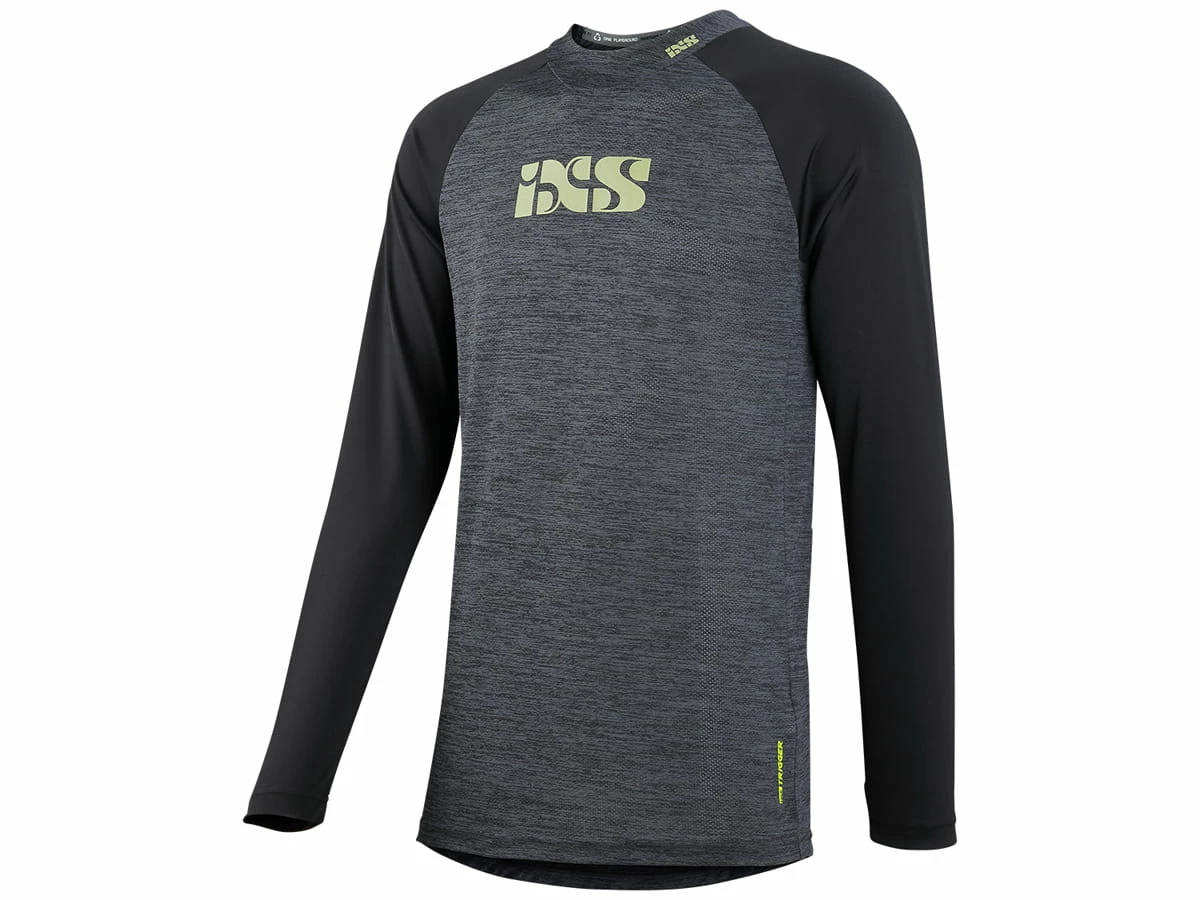 IXS Maillot à Manches Longues Trigger X - Noir/Noir 1 IXS Maillot à Manches Longues Trigger X - Noir/Noir