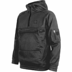 LOOSE RIDERS Anorak C/S BlackLabel Weatherproof Softshell - Noir