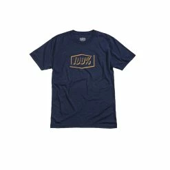 100% T-shirt Phantom - Bleu Marine