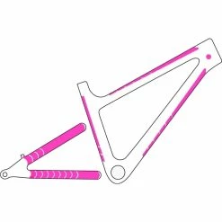 Muc-Off Kit Protection Cadre DH/ENDURO/TRAIL - Punk -Vélos Soldes muc off frame protection kit dh enduro trail bolt pink 4 1289862lCUmsxYOrWvSf