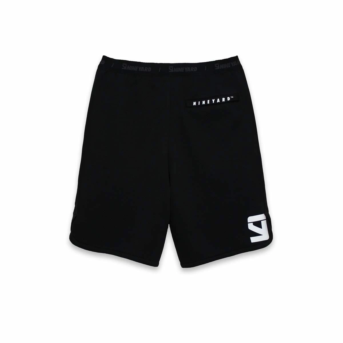 Nineyard PREMIUM. Short Techfleece - Noir 2 Nineyard PREMIUM. Short Techfleece - Noir – Image 2