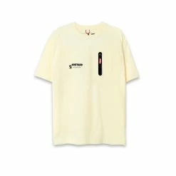 Nineyard T-shirt SIGNATURE Oversize Pocket - Pale Yellow