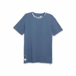 Nineyard STREET . Colted T-Shirt - Used Greyblue