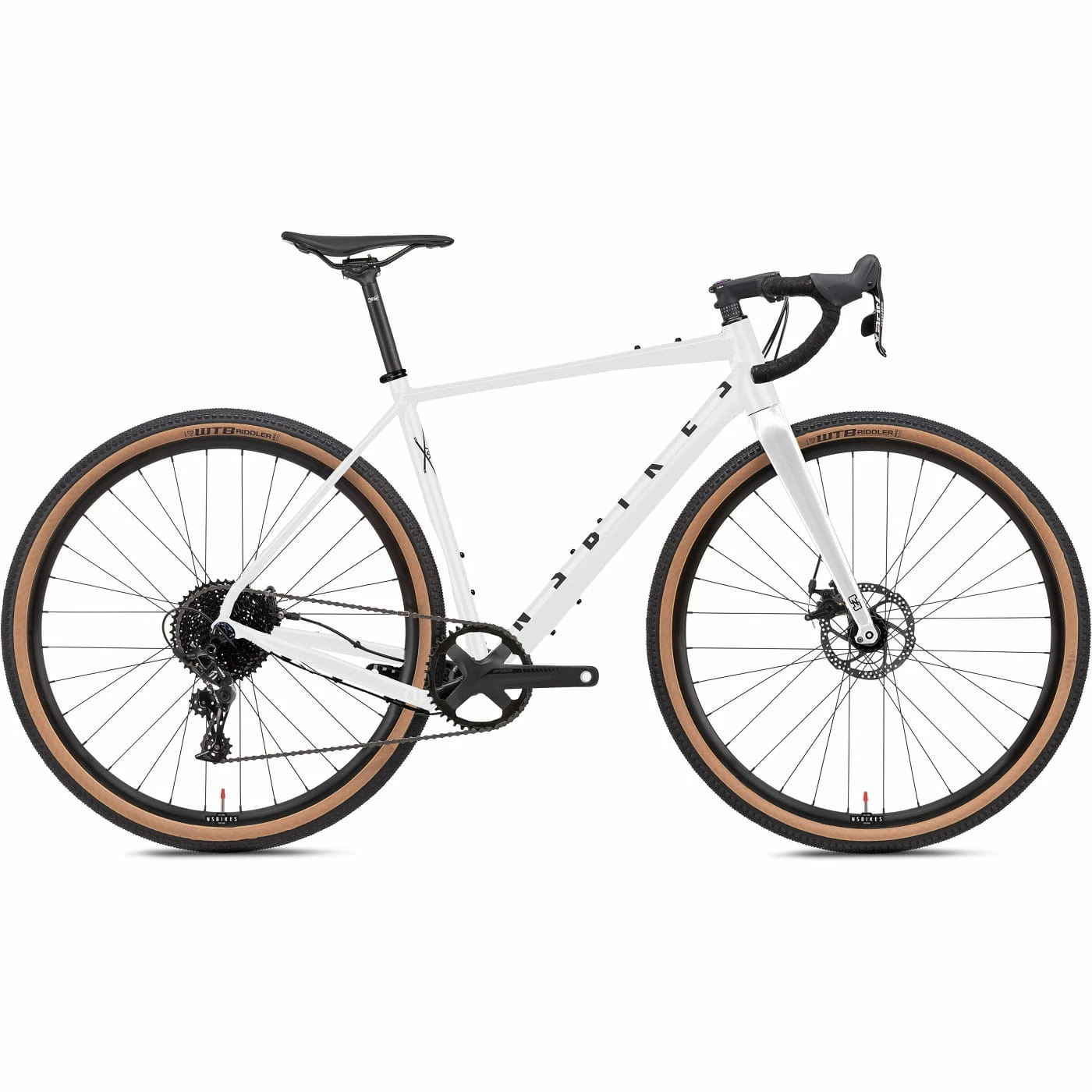 Ns-bikes RAG+ 3 Road & Gravel Plus 700C - Blanc 1 Ns-bikes RAG+ 3 Road & Gravel Plus 700C - Blanc