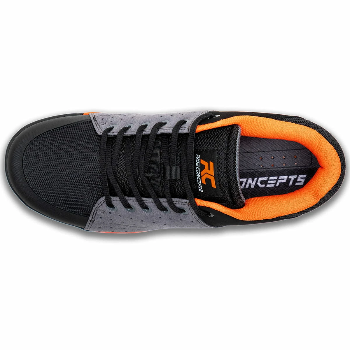 Ride Concepts Chaussures MTB Livewire Pour Hommes - Gris/Orange 3 Ride Concepts Chaussures MTB Livewire Pour Hommes - Gris/Orange – Image 3