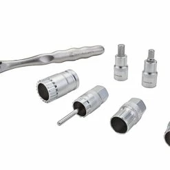 Birzman Jeu De Clés à Cliquet De 8 Pièces Avec Diverses Douilles, Tirettes