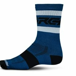 Ride Concepts Fifty/Fifty Chaussettes Mérinos - Bleu Nuit