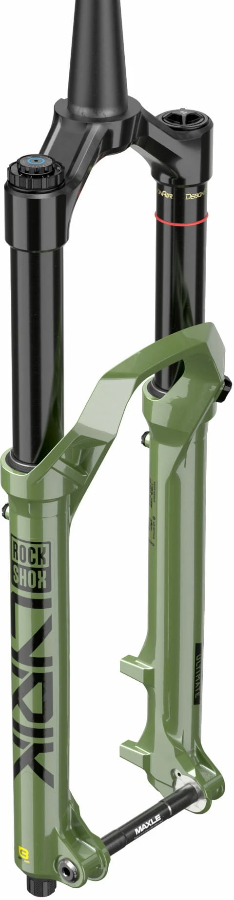 Rock-shox Lyrik Ultimate Debon Air+ RC2 - 29 Pouces - 140 Mm De Débattement, Conique, 44 Mm D'offset - Vert 1 Rock-shox Lyrik Ultimate Debon Air+ RC2 - 29 Pouces - 140 Mm De Débattement, Conique, 44 Mm D'offset - Vert
