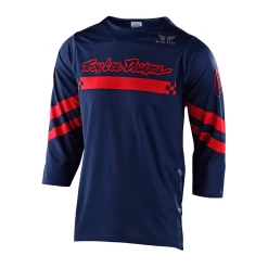 TLD - Troy Lee Designs Ruckus 3/4 Jersey Factory - Jersey 3/4 Manches - Bleu/Rouge