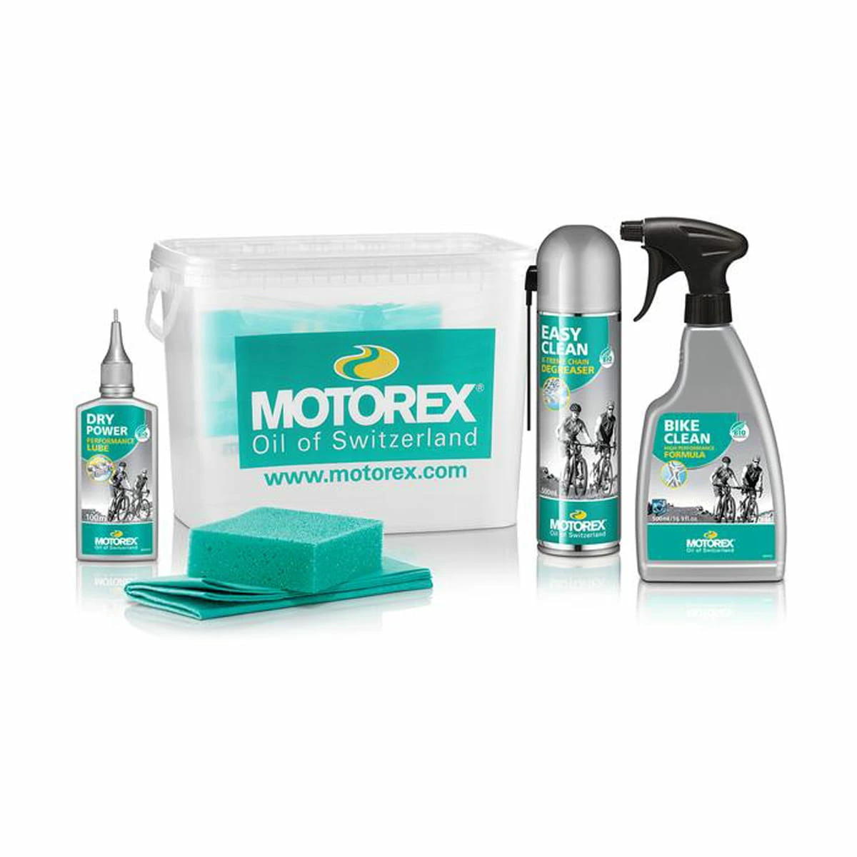 Motorex Kit D'entretien Bike-Kit Comprenant Un Seau Et Une éponge 1 Motorex Kit D'entretien Bike-Kit Comprenant Un Seau Et Une éponge