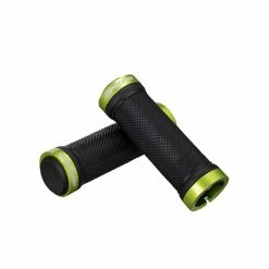 SPANK Spoon Grom Lock On Kids Grips - Noir/Vert