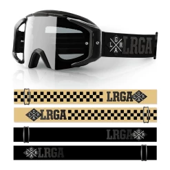 LOOSE RIDERS Lunettes De Protection Race Tan - Noir/Beige