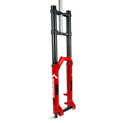 Marzocchi Bomber 58 27,5 Pouces - Course De 203 Mm - Déport De 52 Mm - 20x110 Mm - Noir/rouge