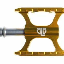 BLB Brick Lane Bikes Pédales Track - Or